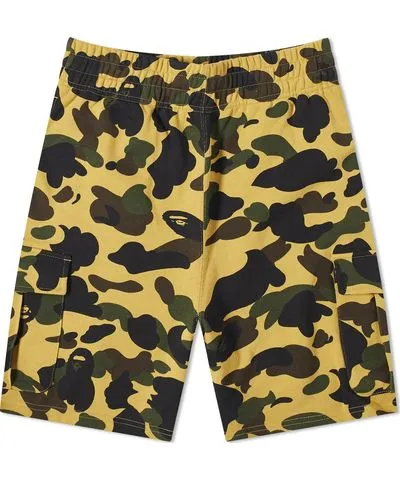 A Bathing Ape Men's 1St Camo 6 Pocket Sweat Shorts