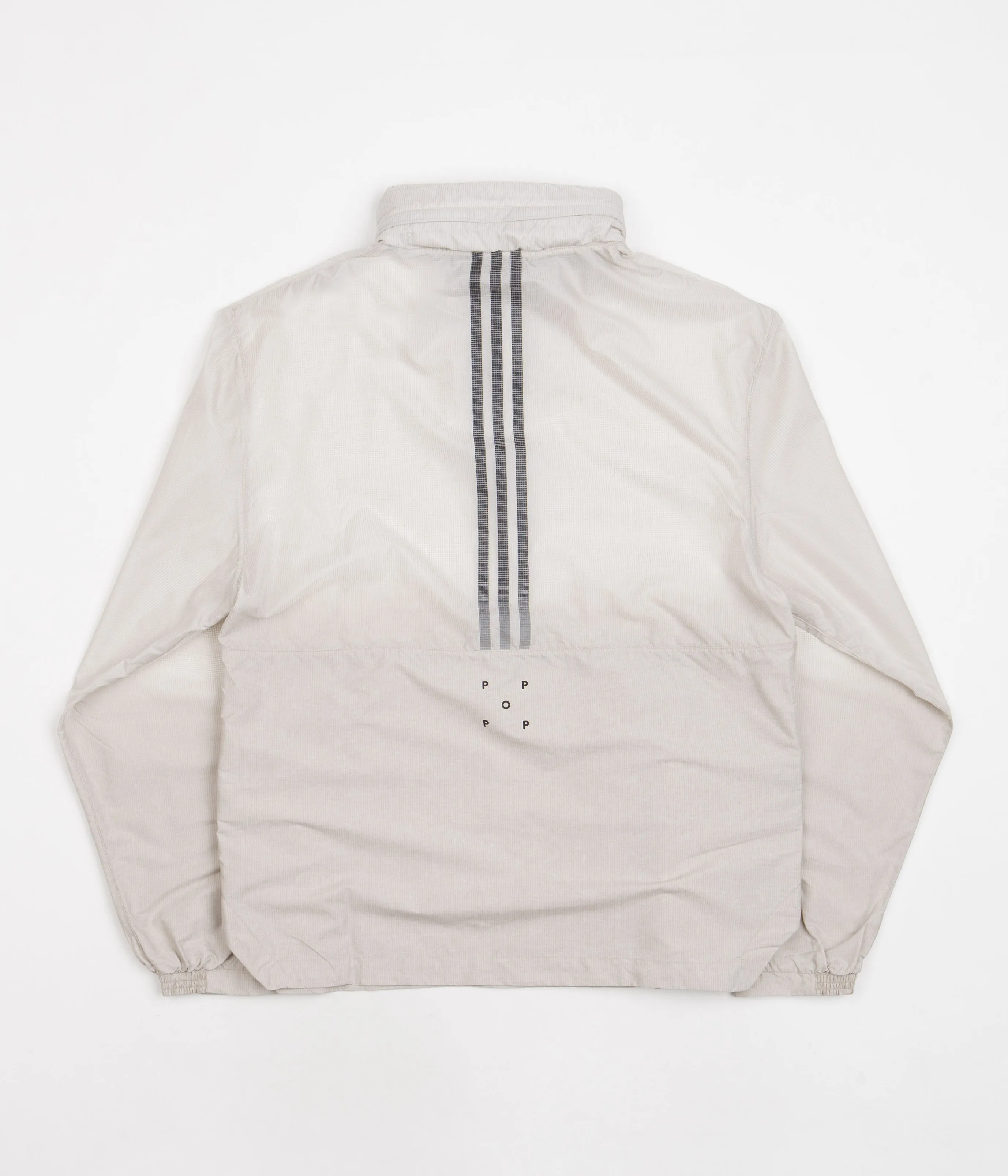 Adidas x Pop Trading Company Tech Jacket - Clay Brown / Black