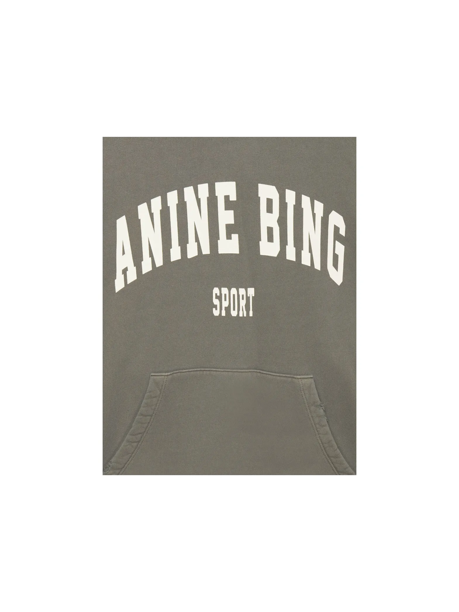 ANINE BING SWEATER HARVEY DUSTY OLIVE