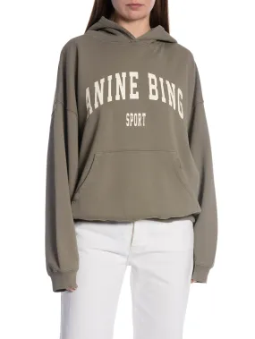 ANINE BING SWEATER HARVEY DUSTY OLIVE