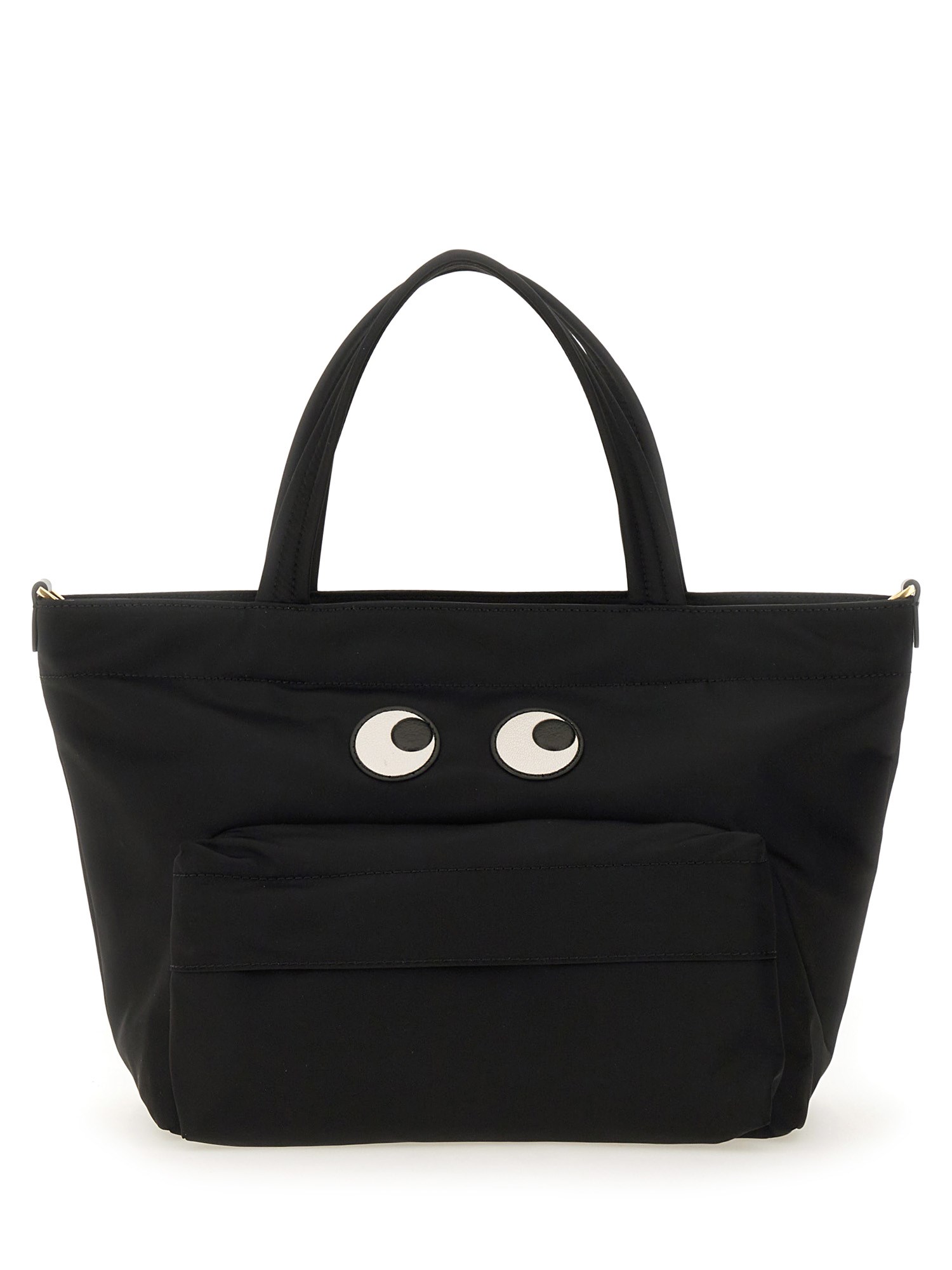 ANYA HINDMARCH    MINI EYES TOTE BAG IN ECONYL®