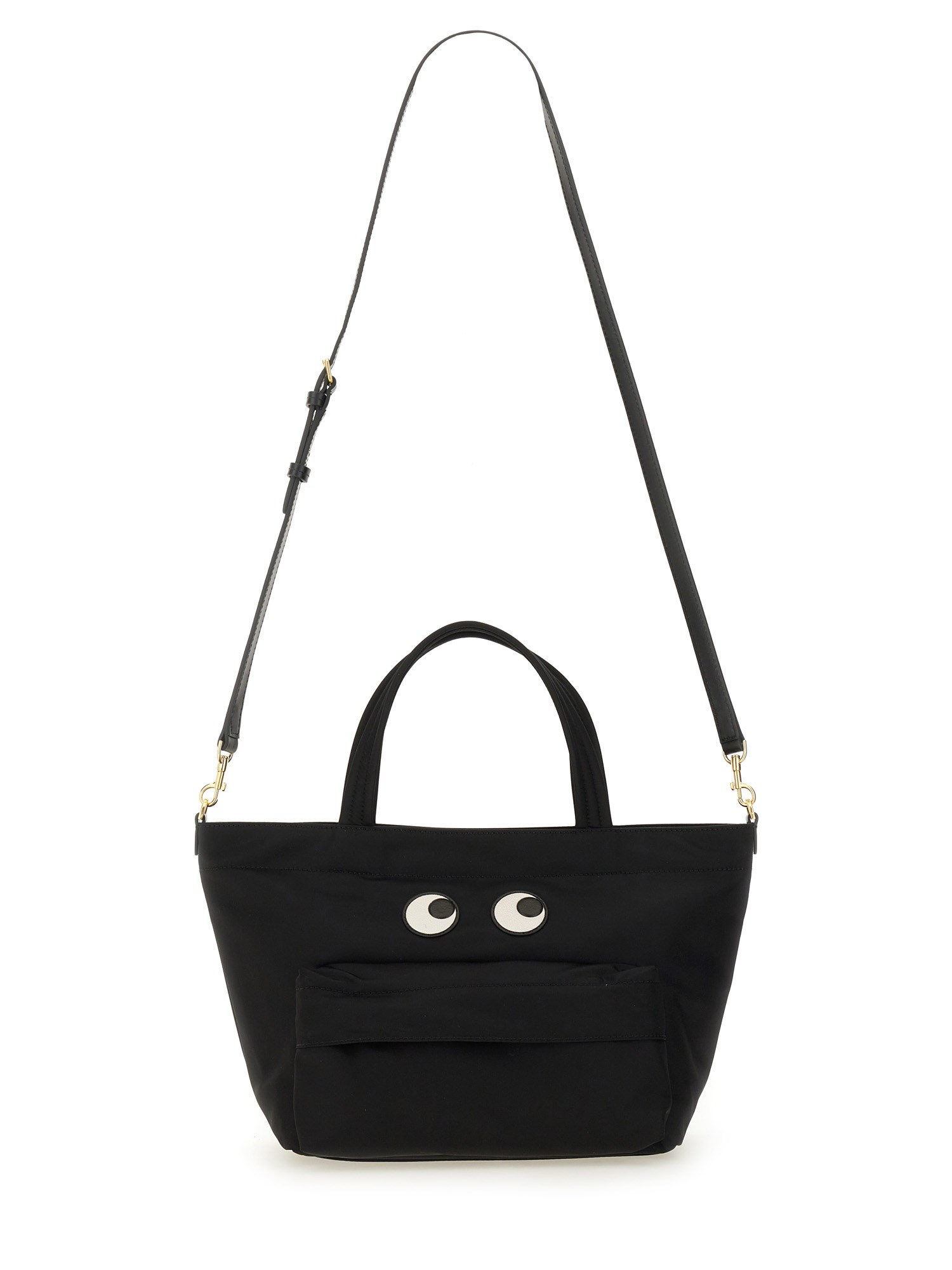 ANYA HINDMARCH    MINI EYES TOTE BAG IN ECONYL®