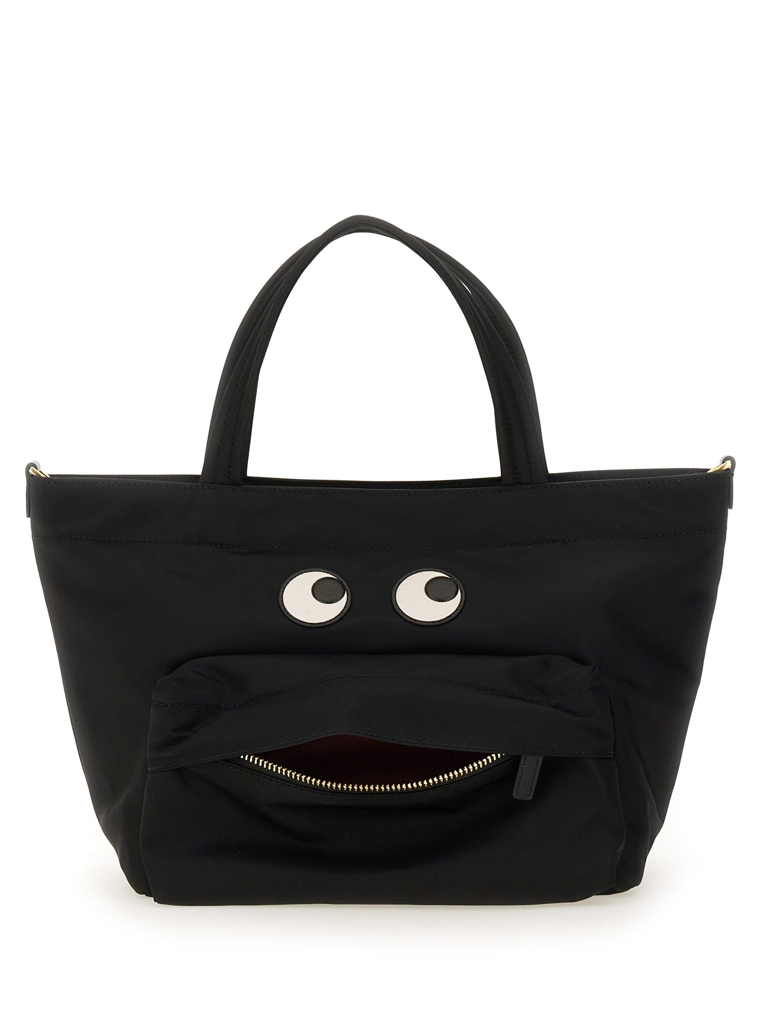 ANYA HINDMARCH    MINI EYES TOTE BAG IN ECONYL®