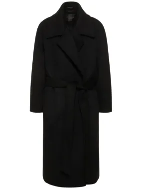 Balenciaga   Raglan cashmere & wool coat 