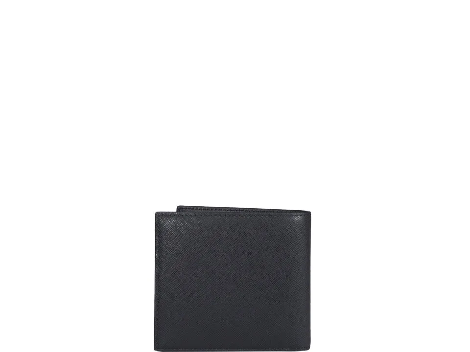 Bally Logo Plaque Bifold Wallet