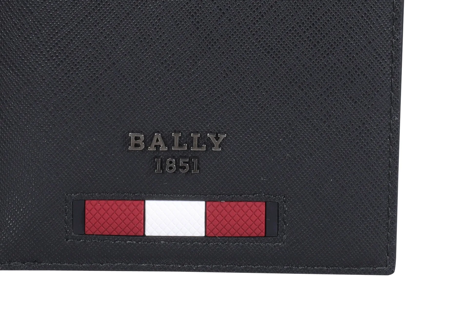 Bally Logo Plaque Bifold Wallet