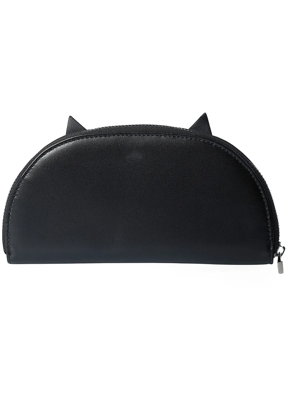 Banned Neko Cat Wallet Black