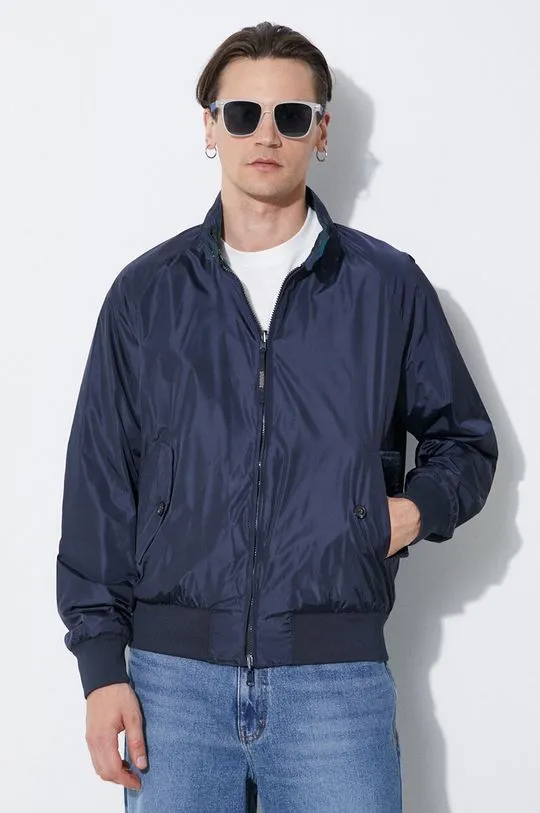 Baracuta reversible jacket Reversible G9 men's navy blue color BRCPS1026