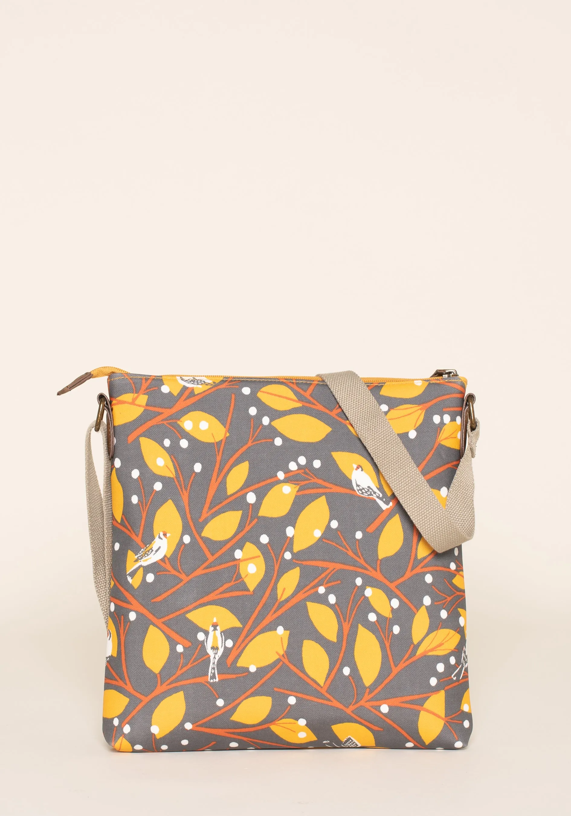 Birds Blossom Cross Body