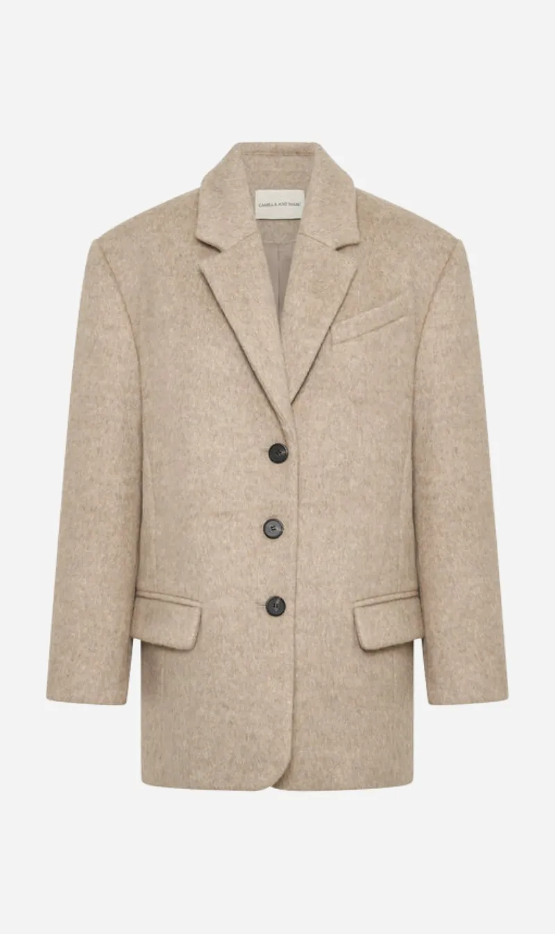  Camilla And Marc      Azia Coat - Oatmeal Beige 