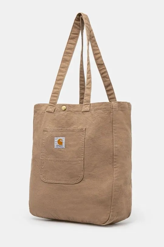 Carhartt WIP cotton handbag Bayfield Tote beige color I031403.2FS02