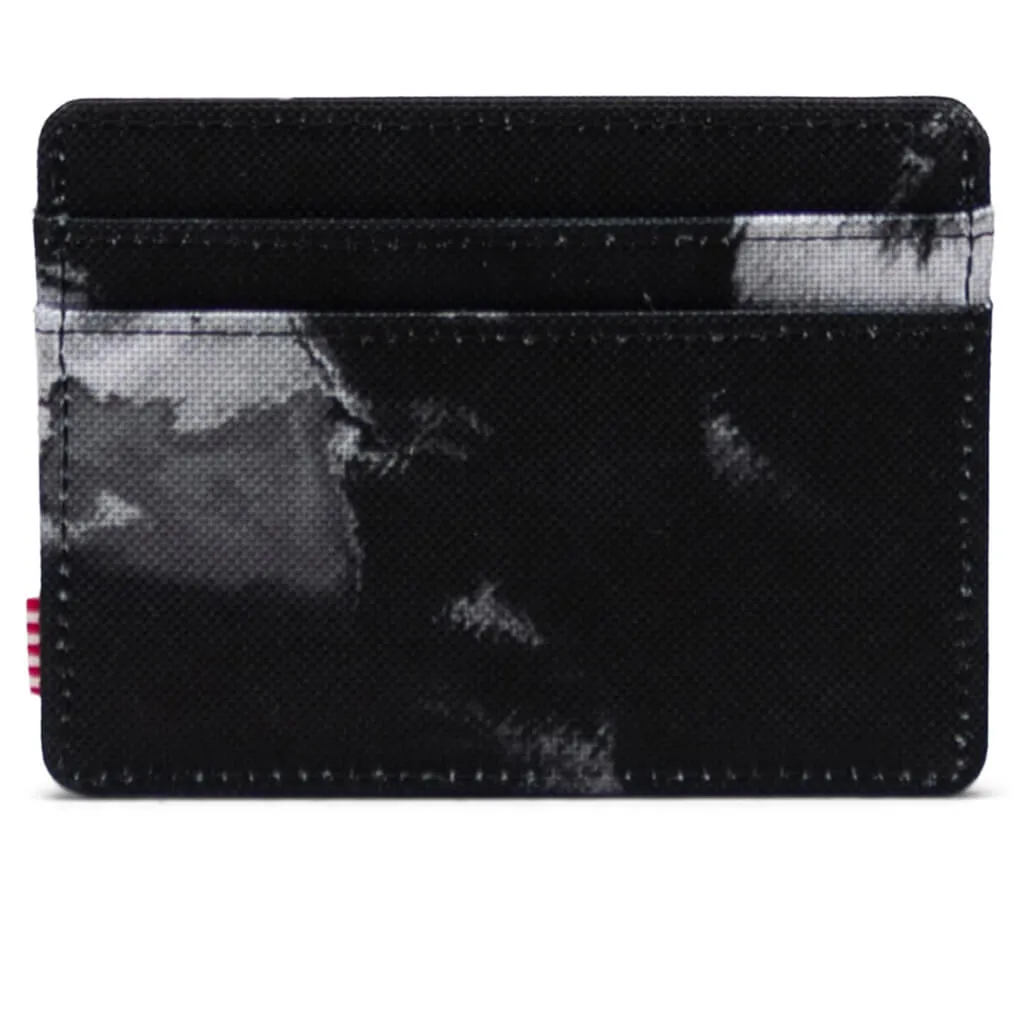 Charlie Wallet - Dye Wash Black