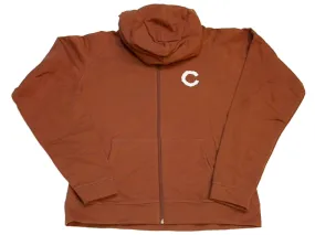 Chicago Cubs Women's Antigua MLB Full Zip Up Brown Hoodie Sweatshirt Jacket (M)