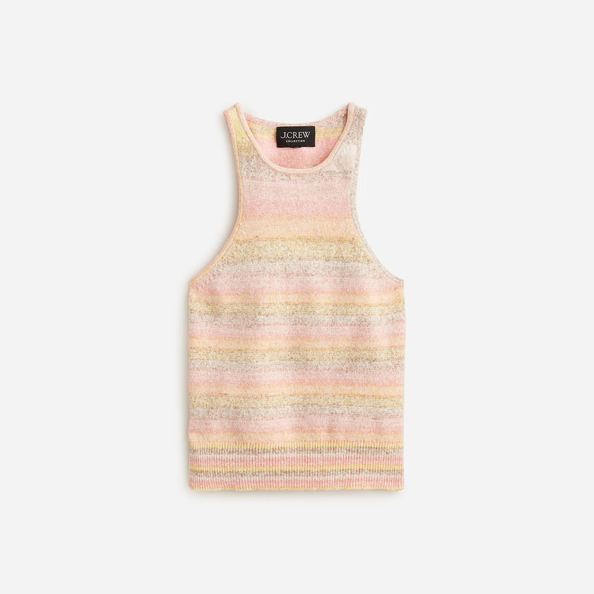 Collection space-dyed sweater-tank