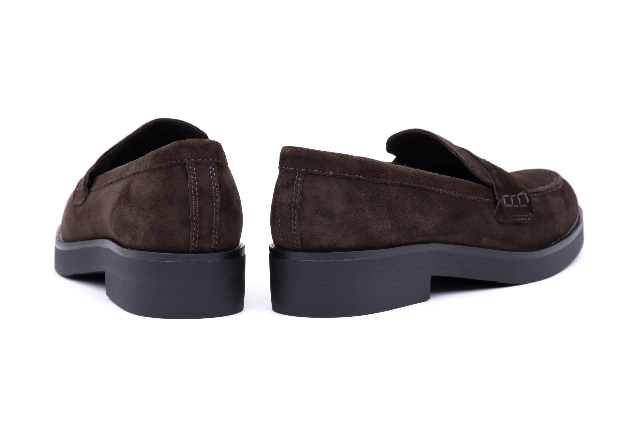 College Loafer in Suede Leather