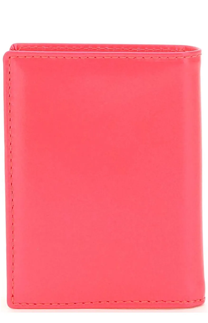 Comme des Garons Wallet Super Fluo Colour-Block Wallet