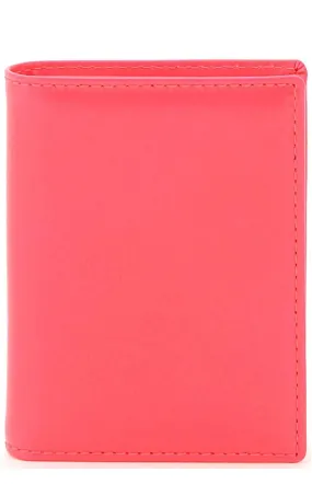 Comme des Garons Wallet Super Fluo Colour-Block Wallet