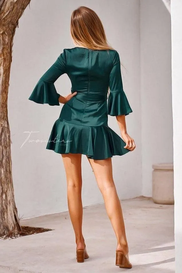 Constance Dress - Green