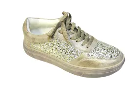 Corkys Women's Rad Sneaker - Gold Metallic 51-0051