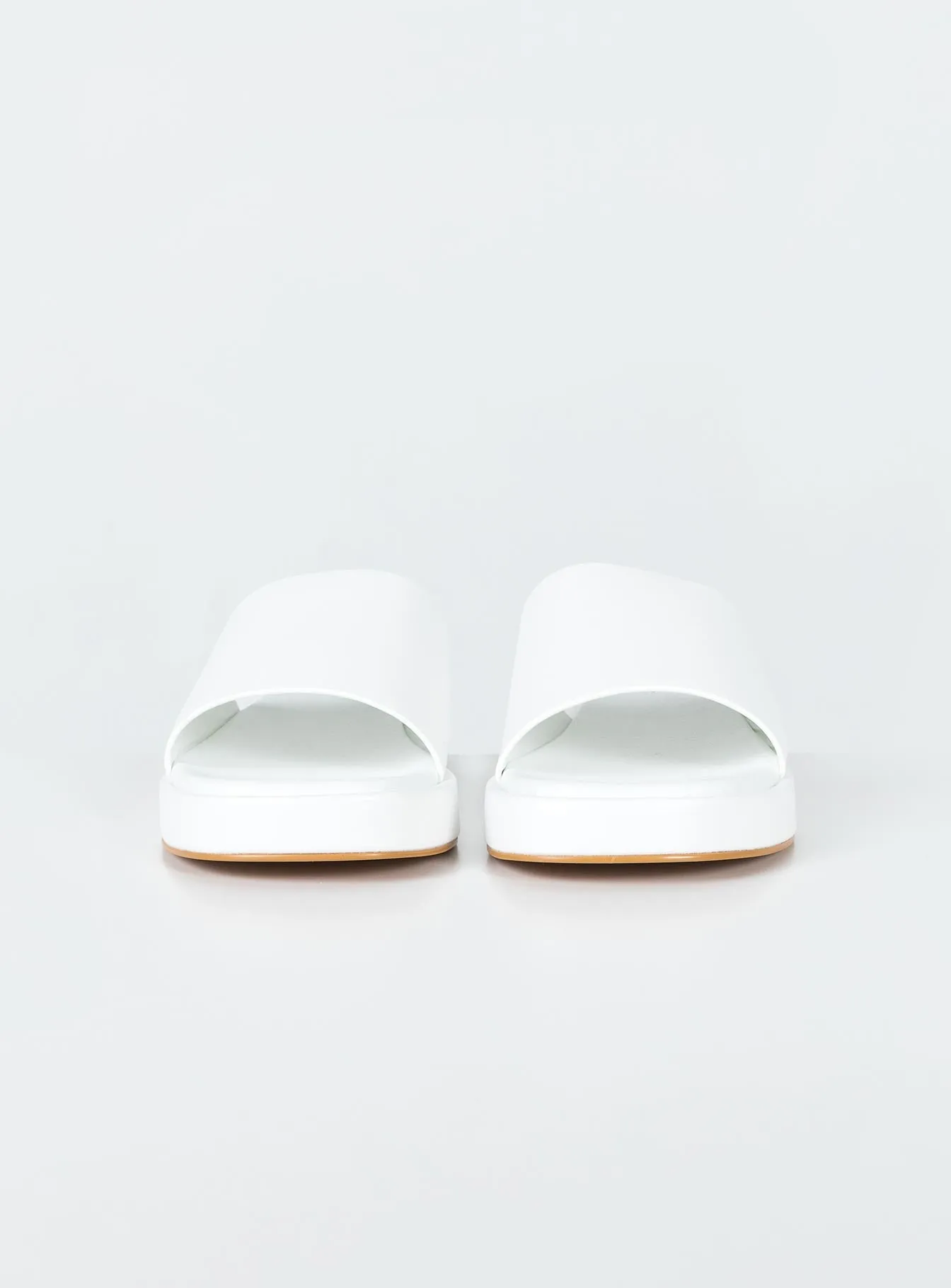 Delia Sandals White