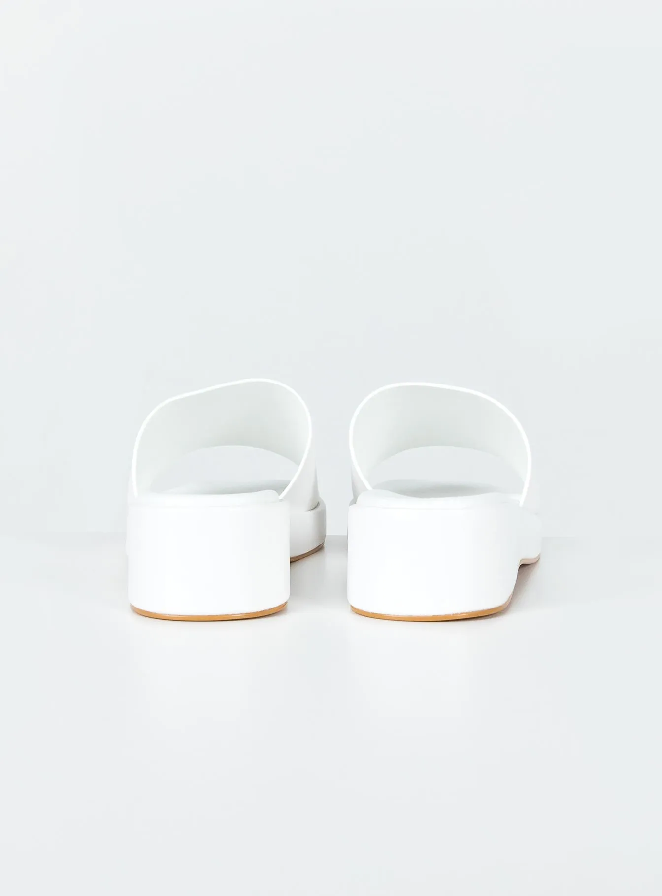 Delia Sandals White