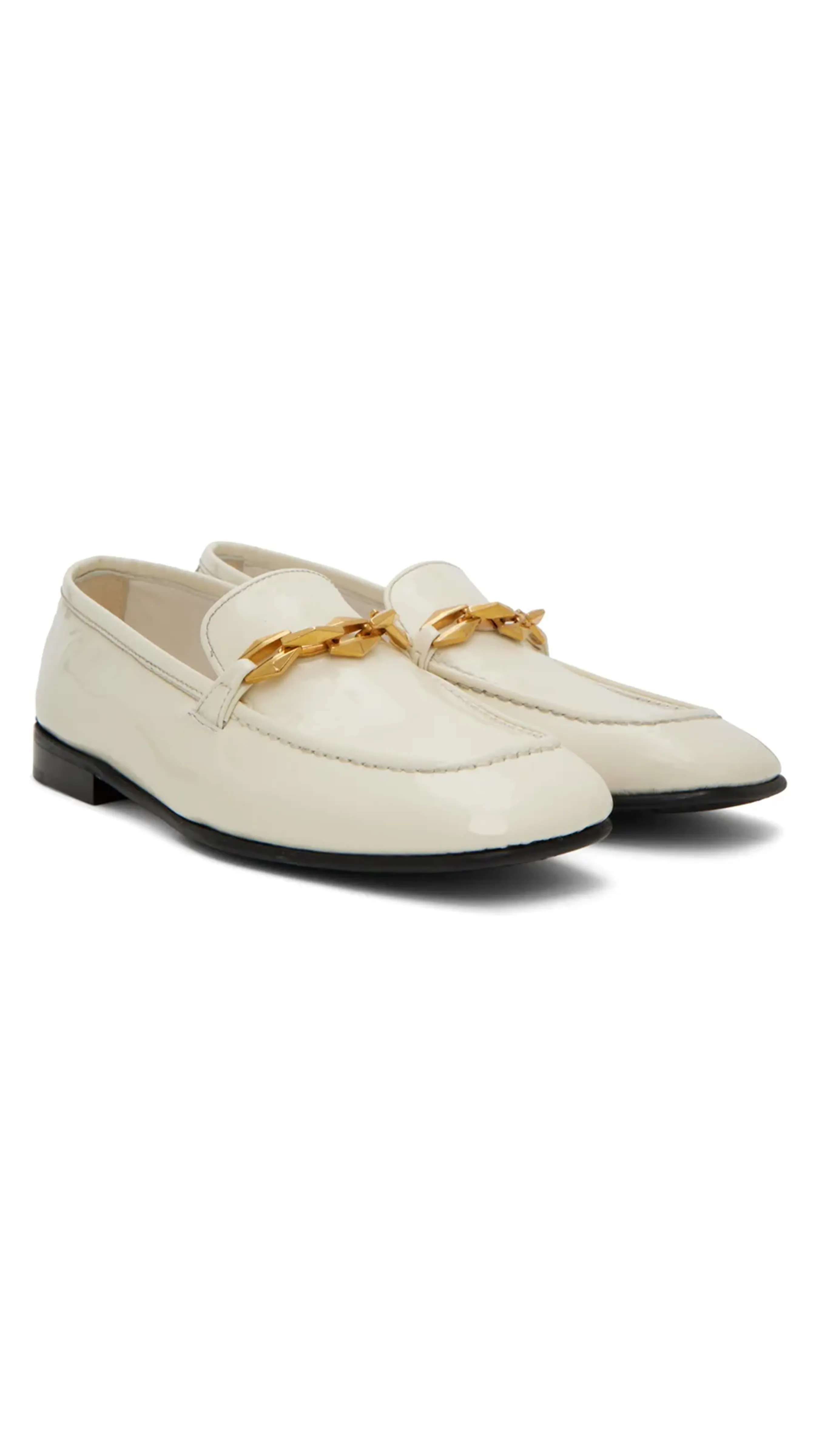 Diamond Tilda Patent Loafer - Latte