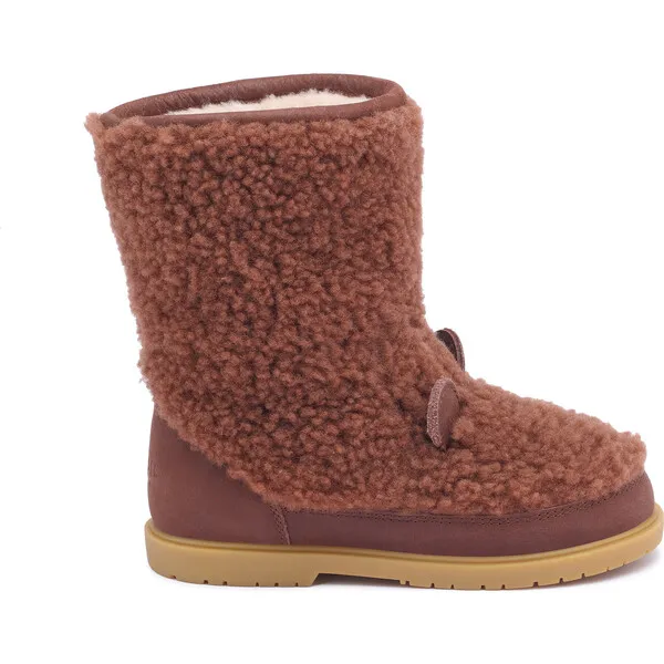 Donsje Amsterdam Irfi Lining & Bear Boots, Brown