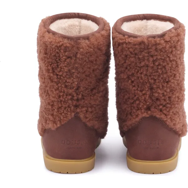 Donsje Amsterdam Irfi Lining & Bear Boots, Brown