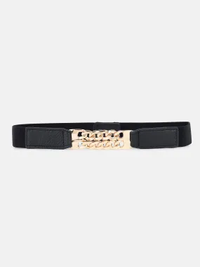 Double Chain Buckle Belt