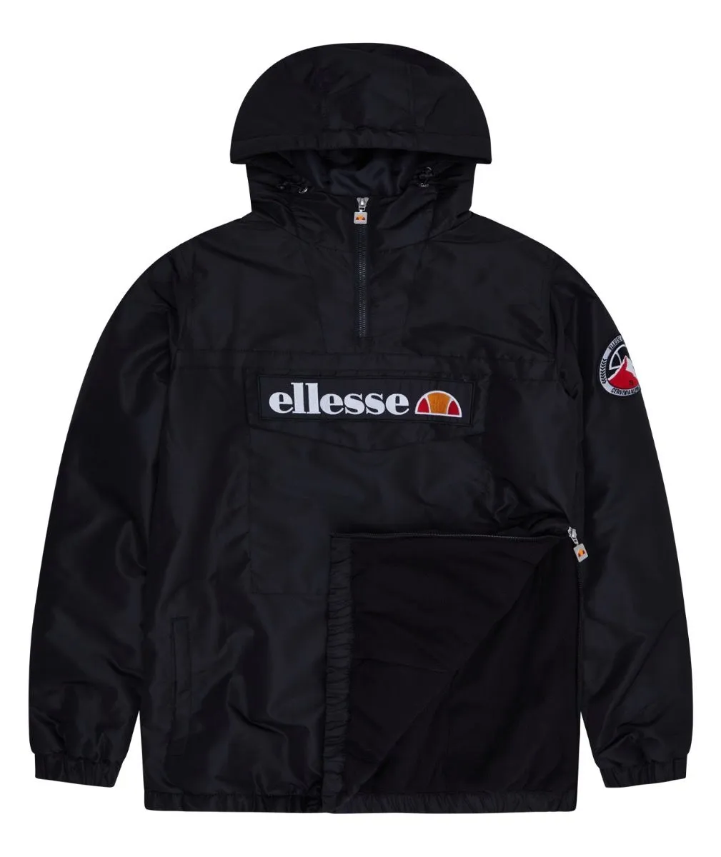 Ellesse Monterini Overhead Anorak Jacket Black