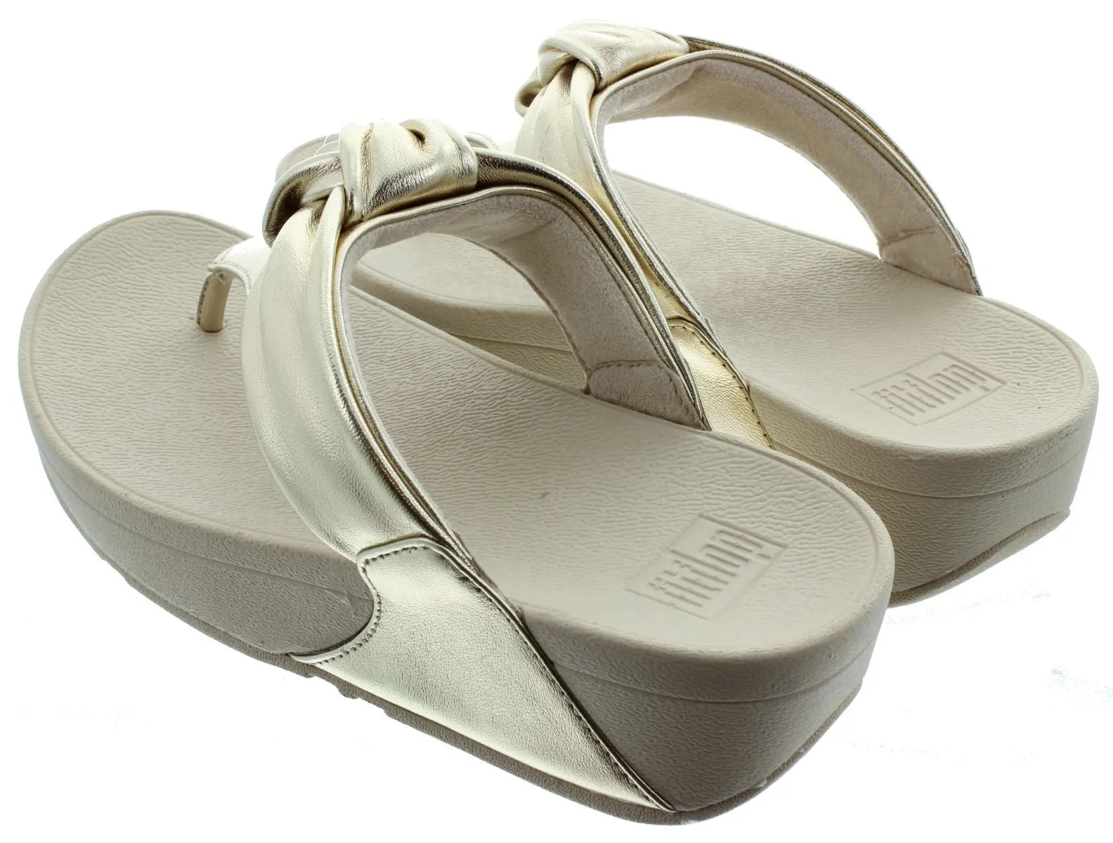 FITFLOP Ladies Lulu Knot Sandals In Gold