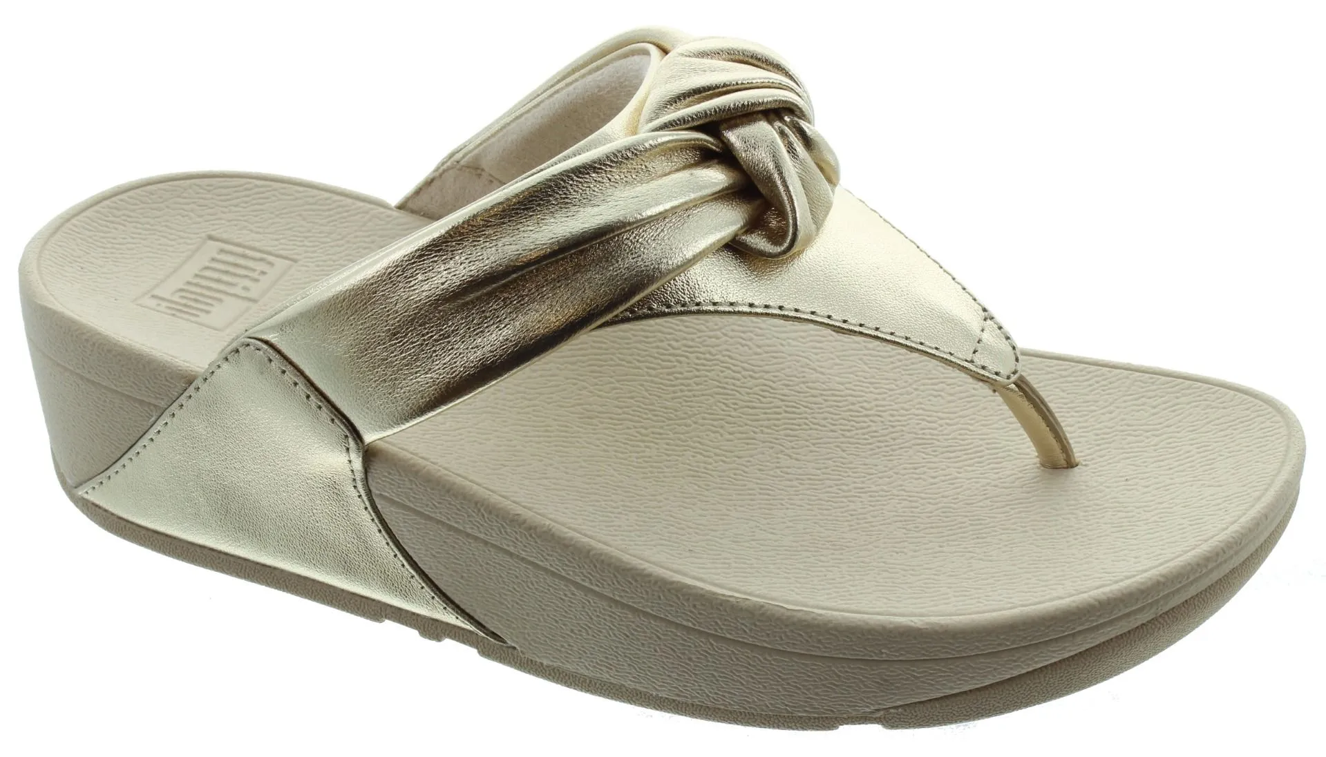 FITFLOP Ladies Lulu Knot Sandals In Gold