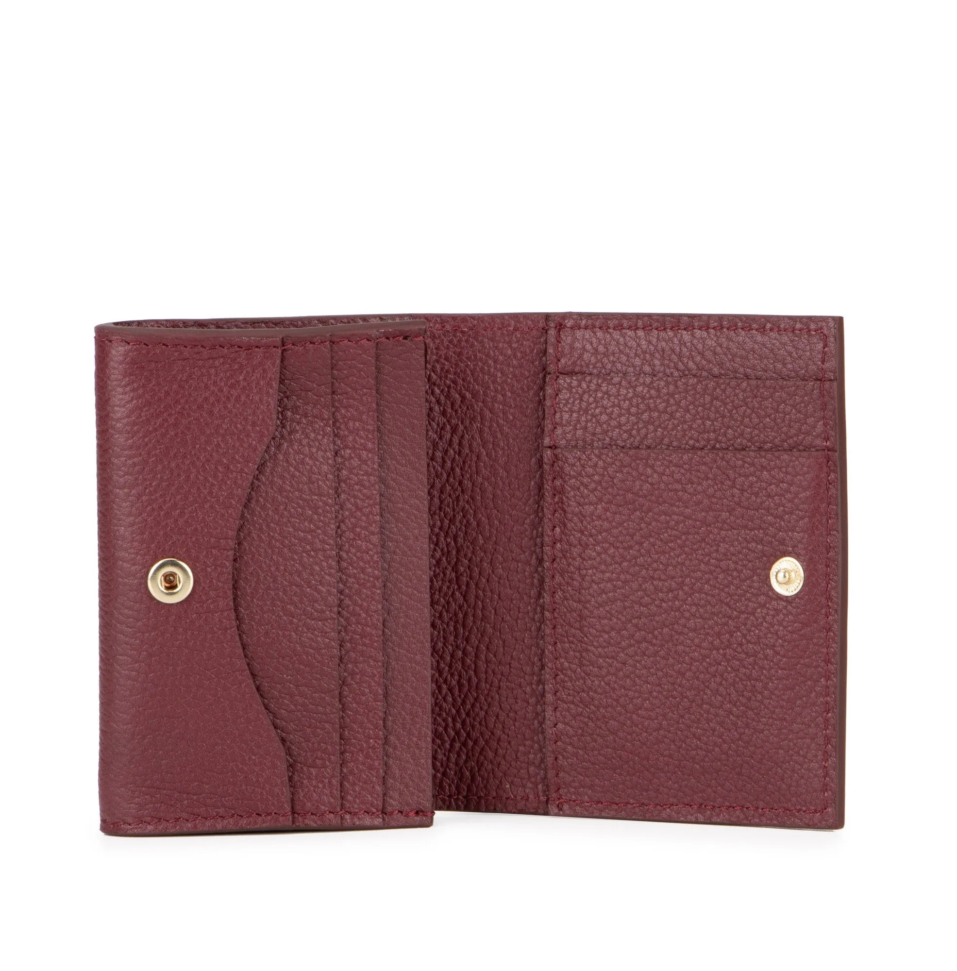 Flip N Snap Wallet, Bordeaux