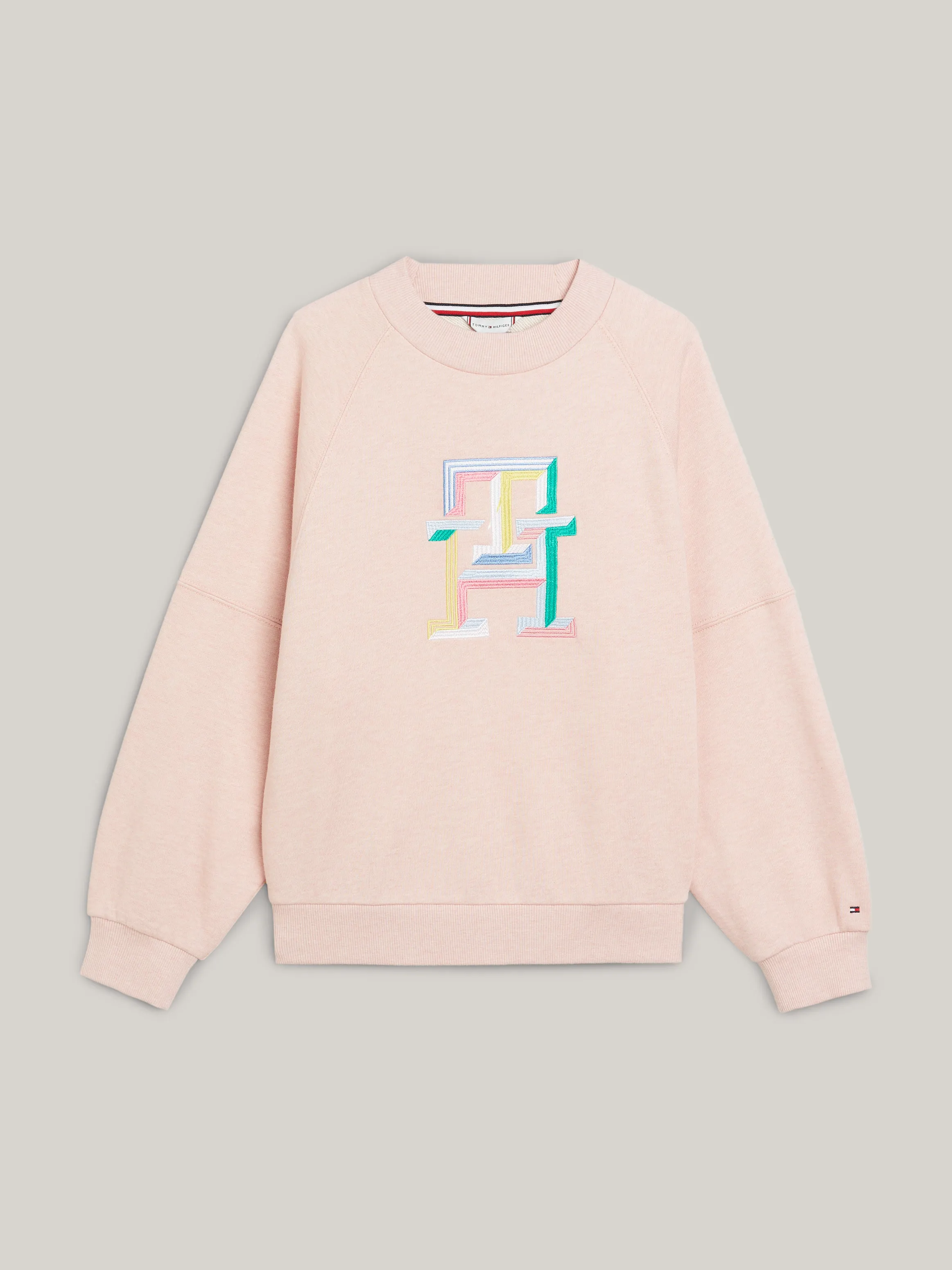 Girls 3-7 TH Monogram Regular Fit Sweatshirt | Sweatshirts & Hoodies | Tommy Kids