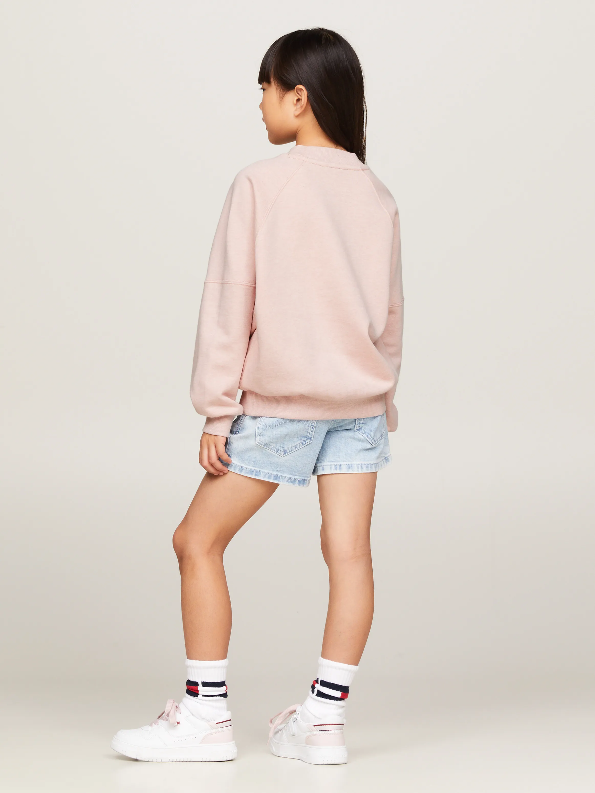 Girls 3-7 TH Monogram Regular Fit Sweatshirt | Sweatshirts & Hoodies | Tommy Kids