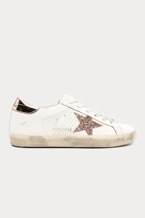 Golden Goose Super-Star Payetli Deri Sneaker Ayakkab