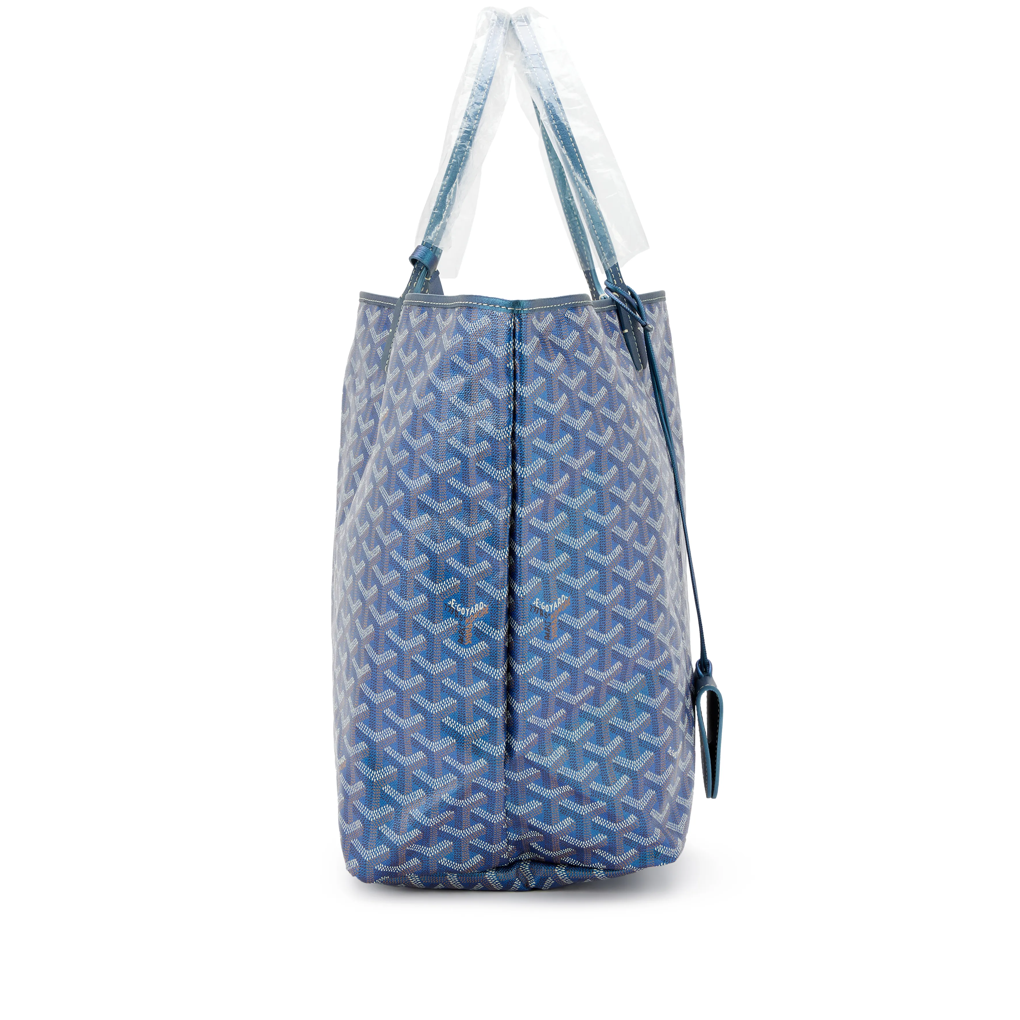 Goyard Pearly Blue Goyardine Canvas and Chevroches Calfskin Saint Louis GM Tote, 2024