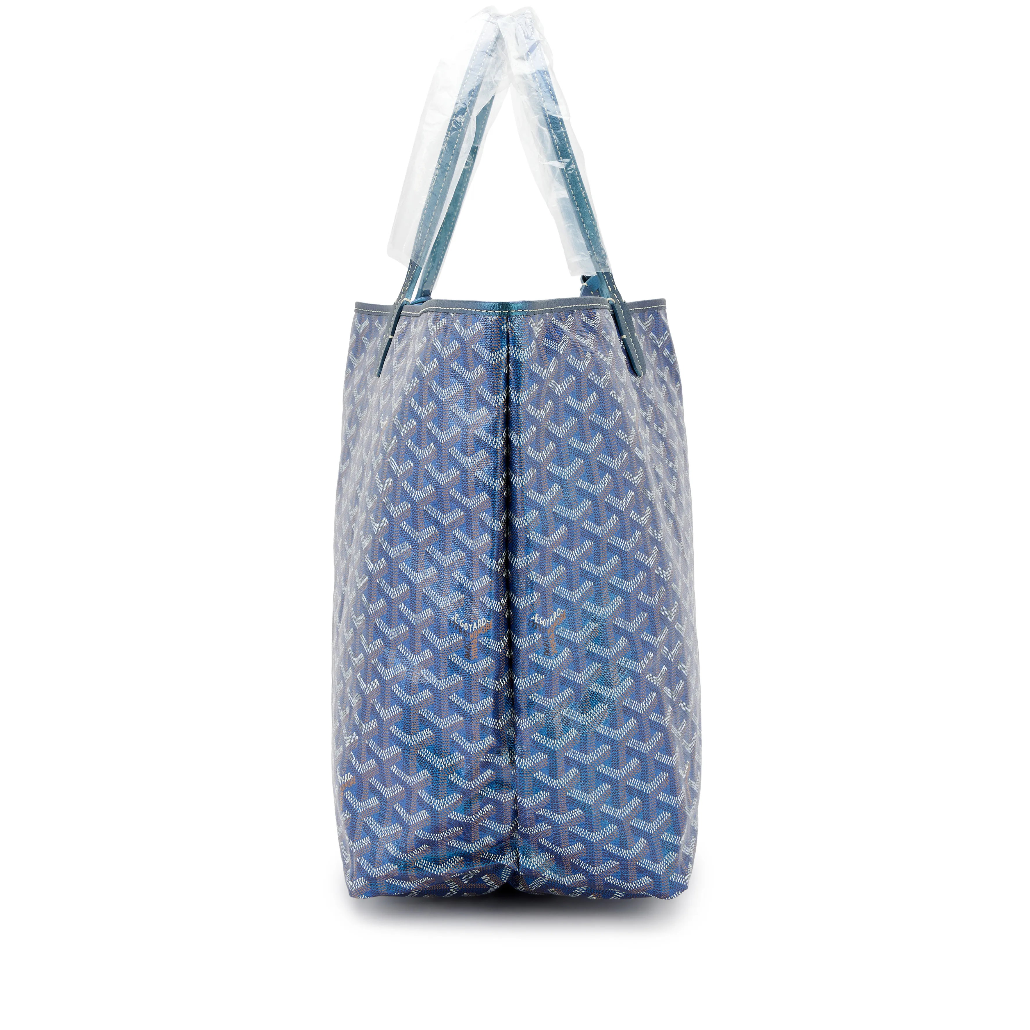 Goyard Pearly Blue Goyardine Canvas and Chevroches Calfskin Saint Louis GM Tote, 2024