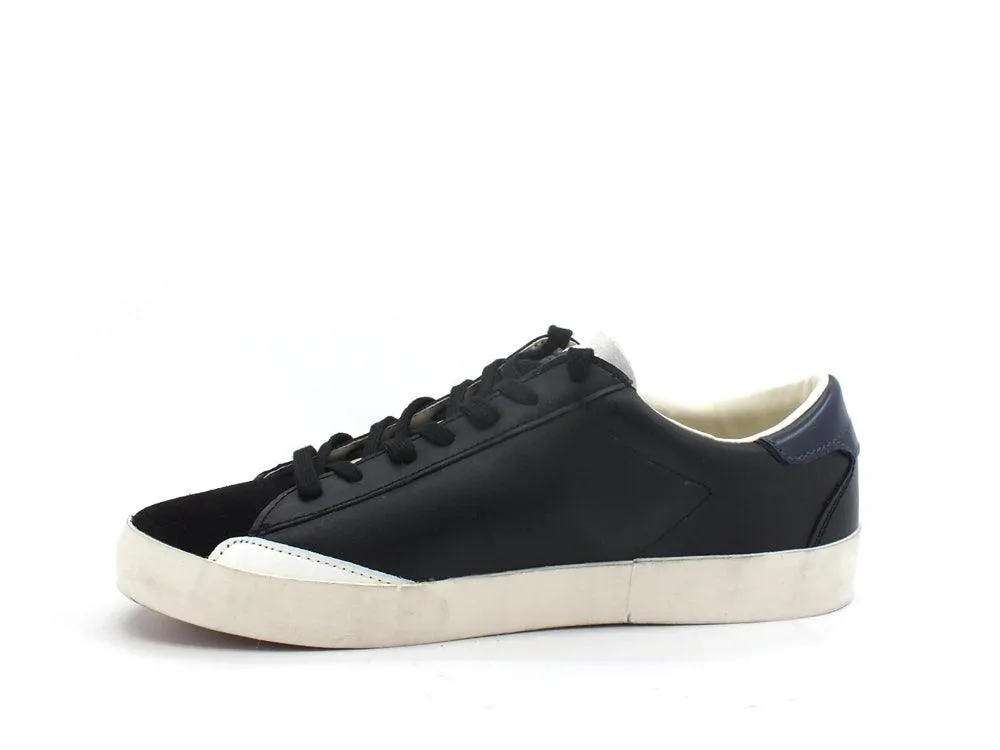 GUESS Sneaker Pelle Logo Suede Black Blue FMLOD8LEA12