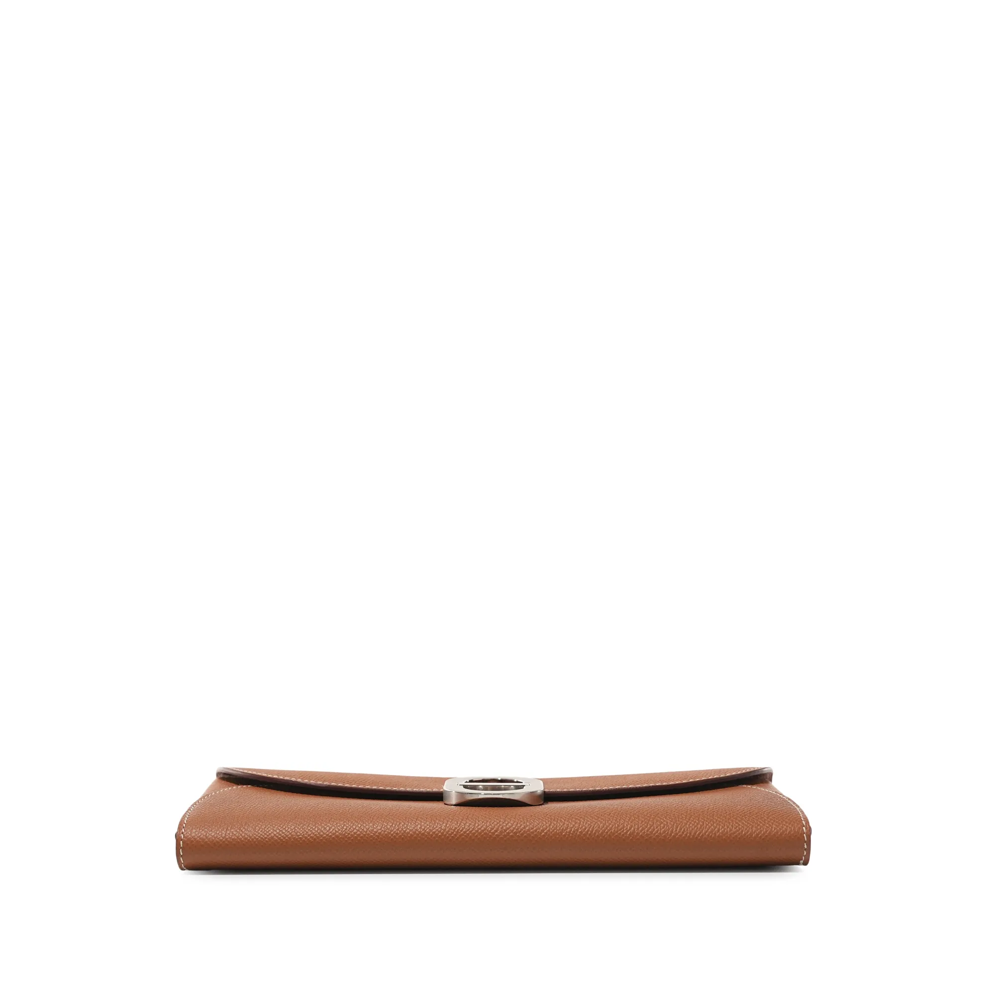 Hermès Gold Epsom Chaine d'Ancre To Go Wallet Palladium Hardware, 2023