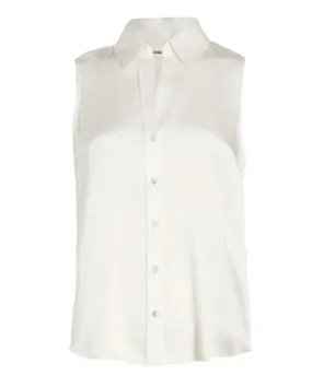 Ivory Emmy Sleeveless Blouse