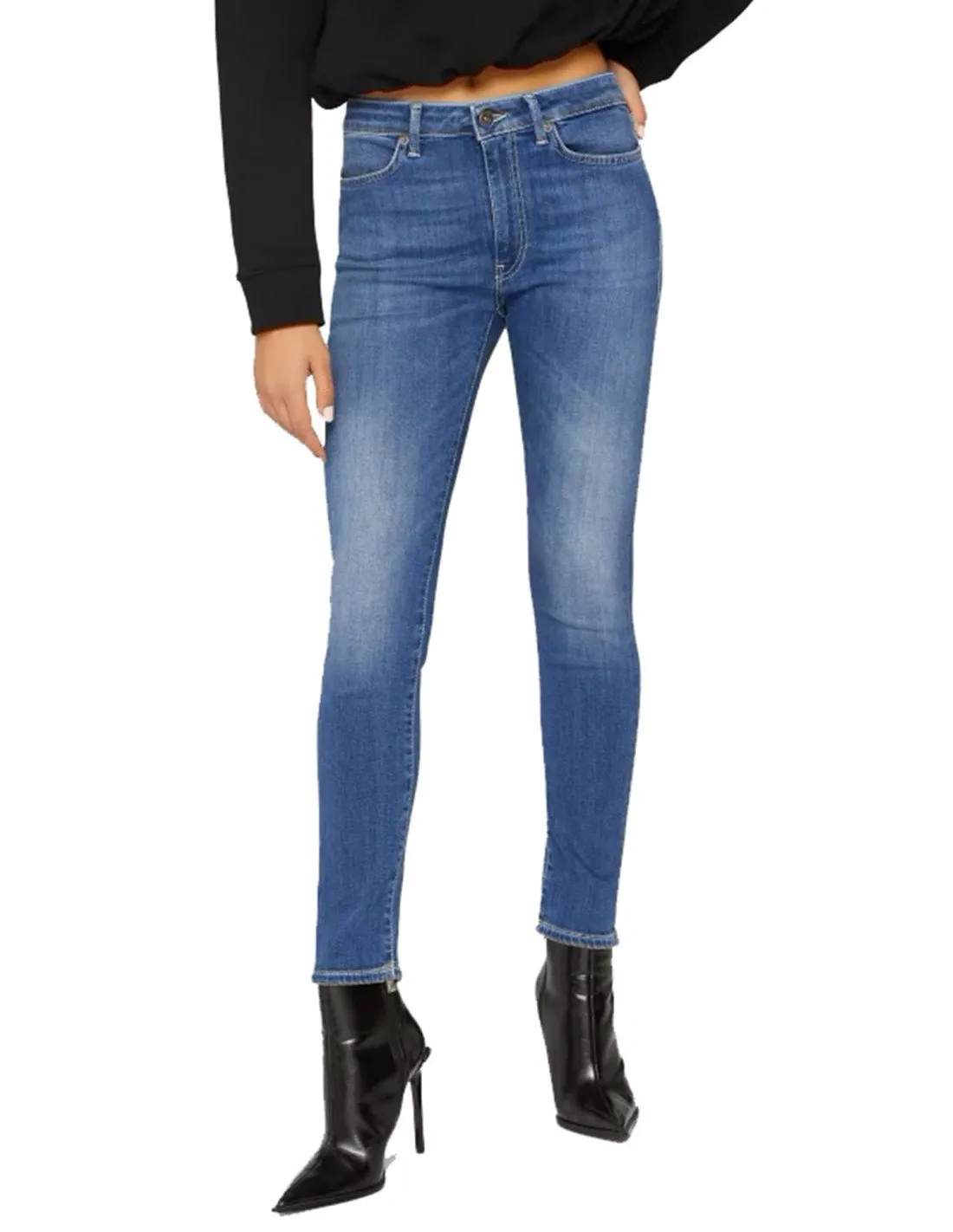 Jeans Dondup Donna Iris DP450 blu AI22