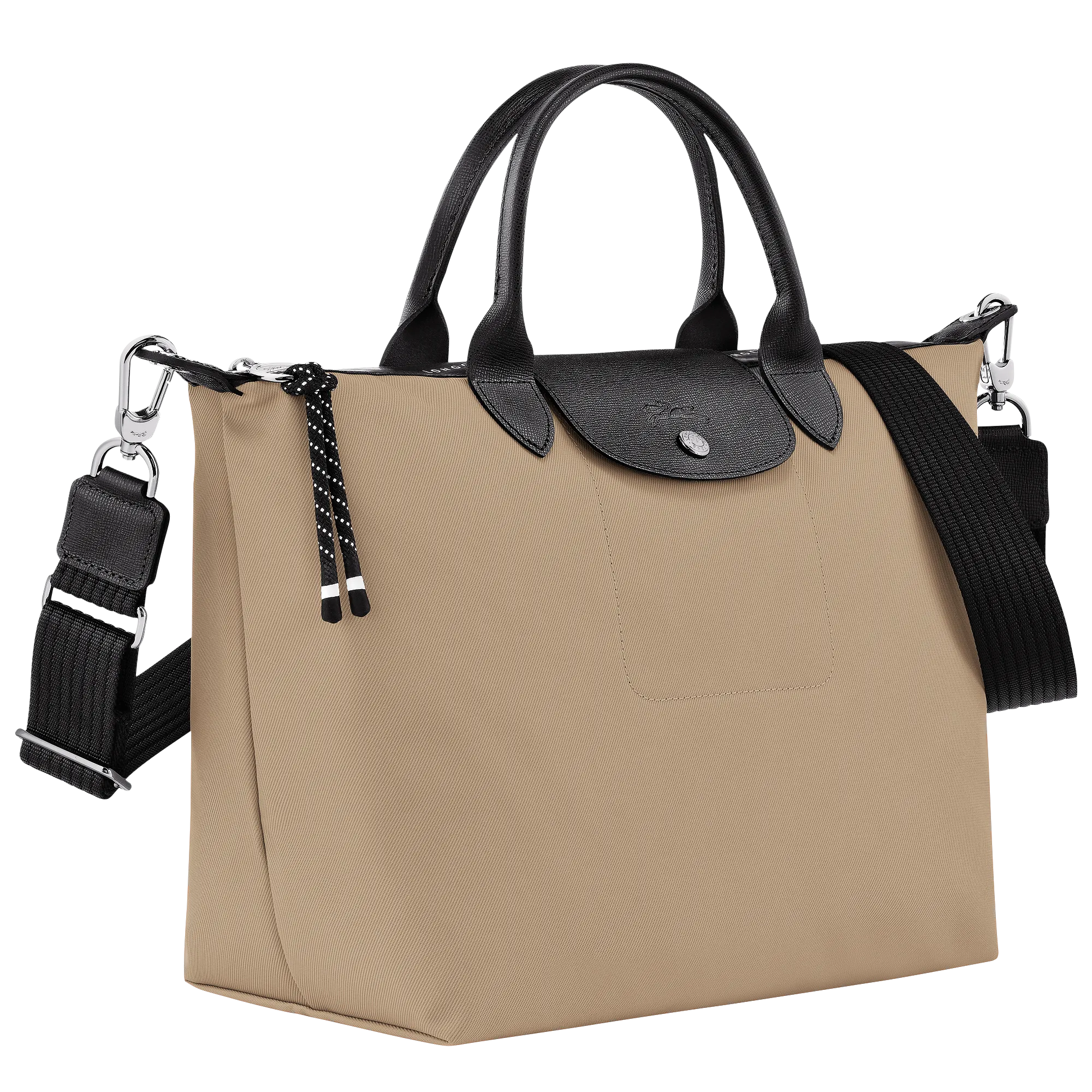 Le Pliage Energy L Handbag Clay - Recycled canvas