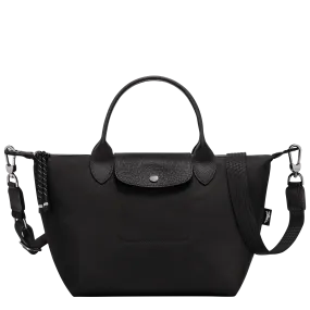 Le Pliage Energy S Handbag Black - Recycled canvas