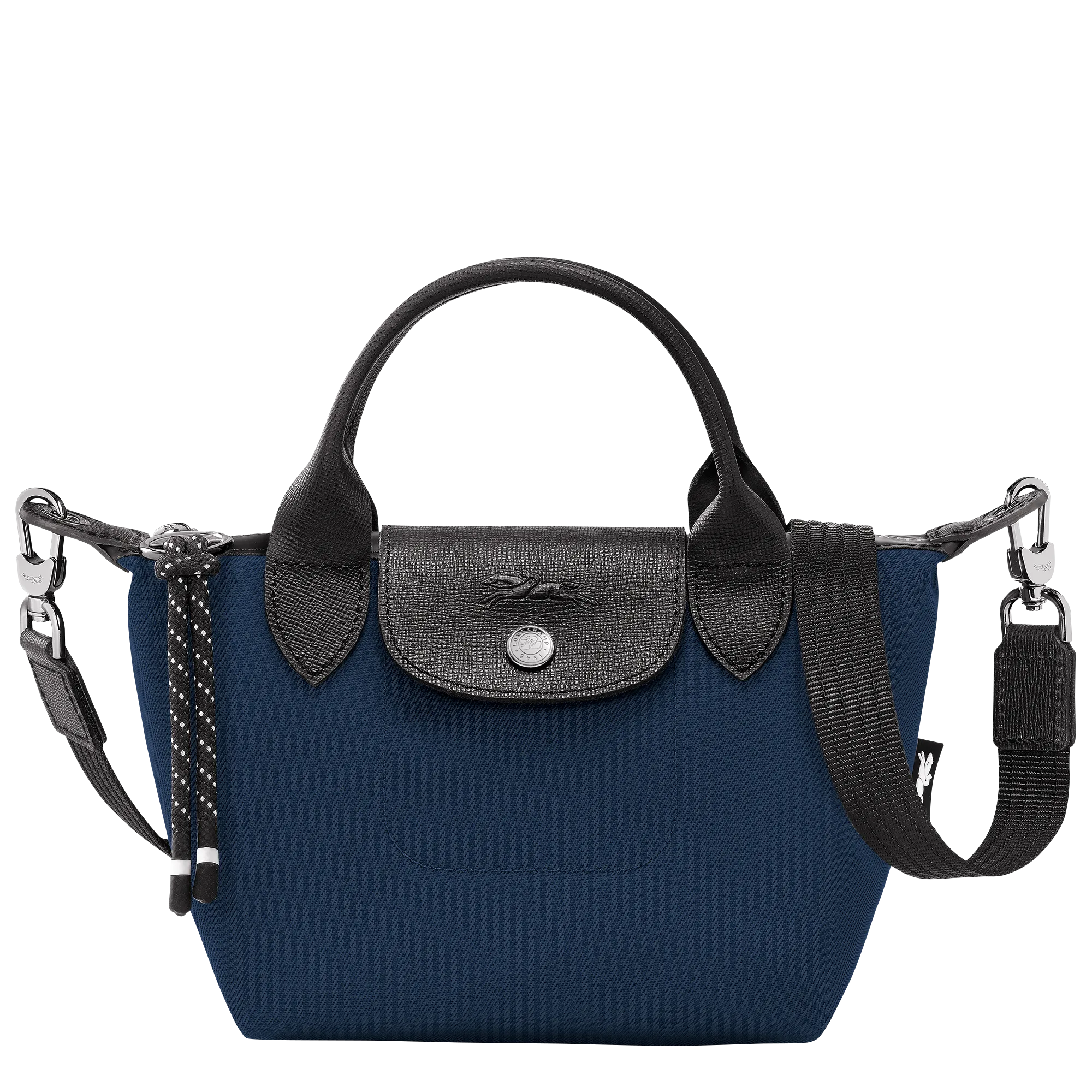 Le Pliage Energy XS Handbag Navy - Recycled canvas