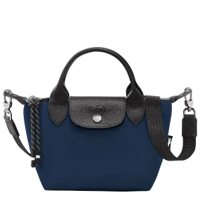 Le Pliage Energy XS Handbag Navy - Recycled canvas