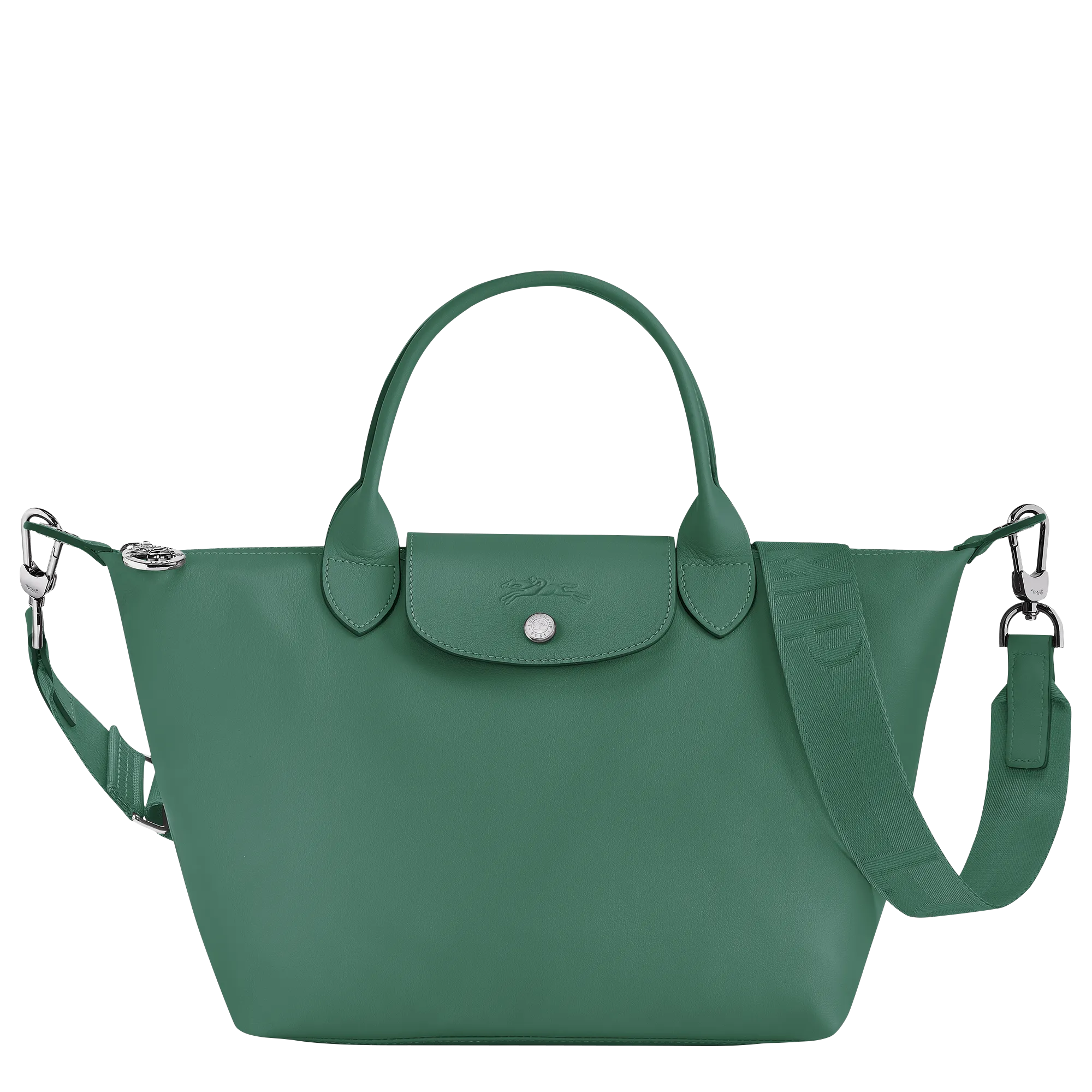 Le Pliage Xtra S Handbag Sage - Leather