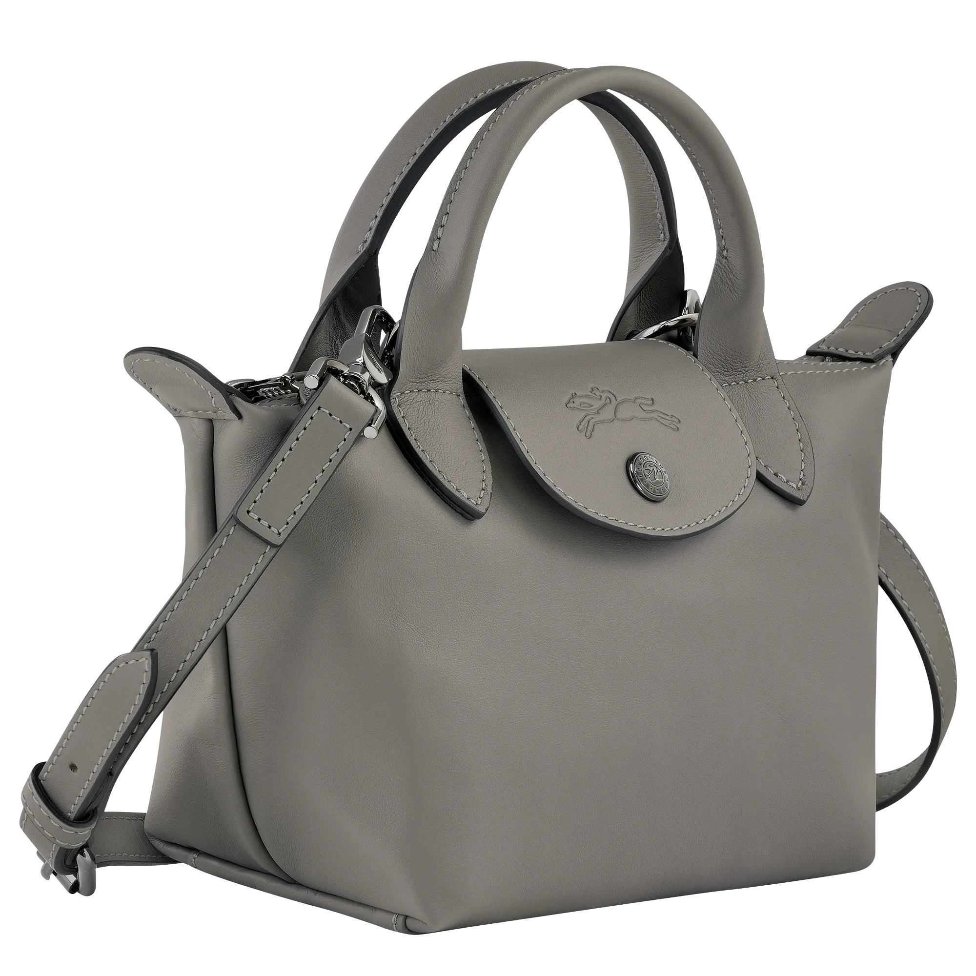 Le Pliage Xtra XS Handbag Turtledove - Leather