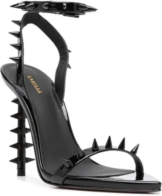 Le Silla Jagger 120mm stud-embellished sandals Black