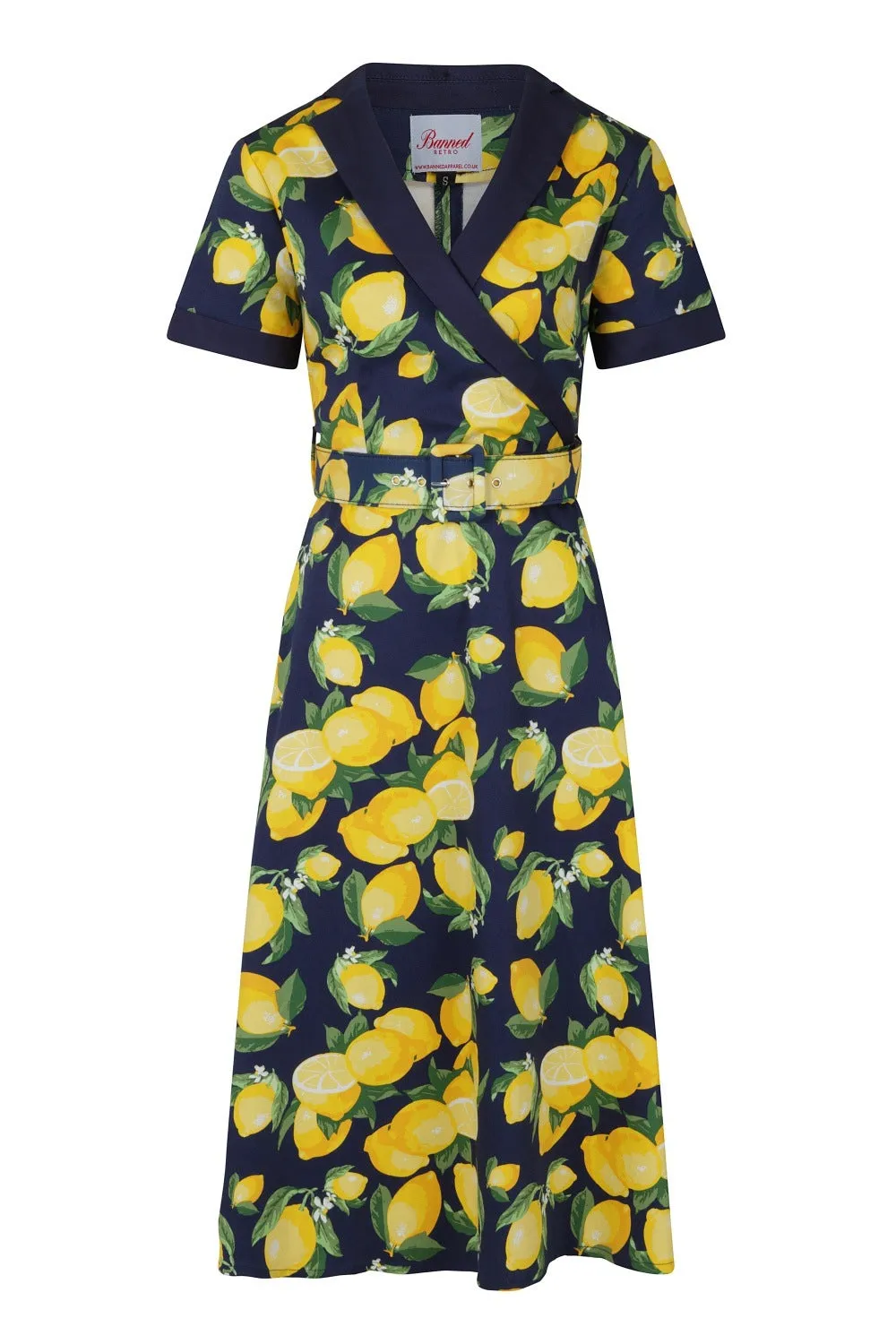 LEMON SWING DRESS